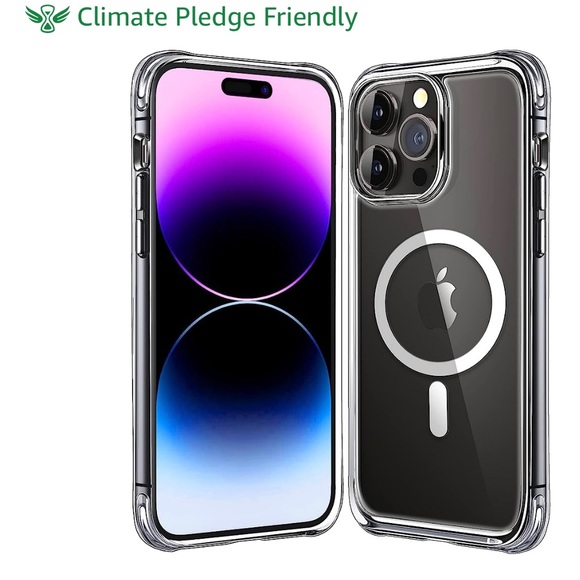 Bundle with this symbol 🍒 at 5 for $25. Mkeke magnetic clear phone case 14Pro. - Picture 7 of 8